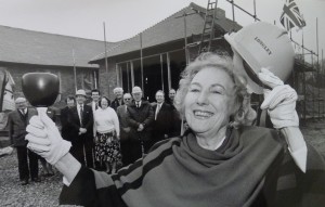 Topping out with Dame Vera Lynn